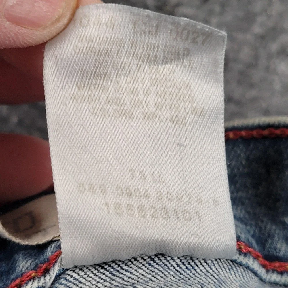 Levis Classic Relaxed Boot Cut 550 Jeans‎ Womens 12M Light Wash Mid Rise Y2K